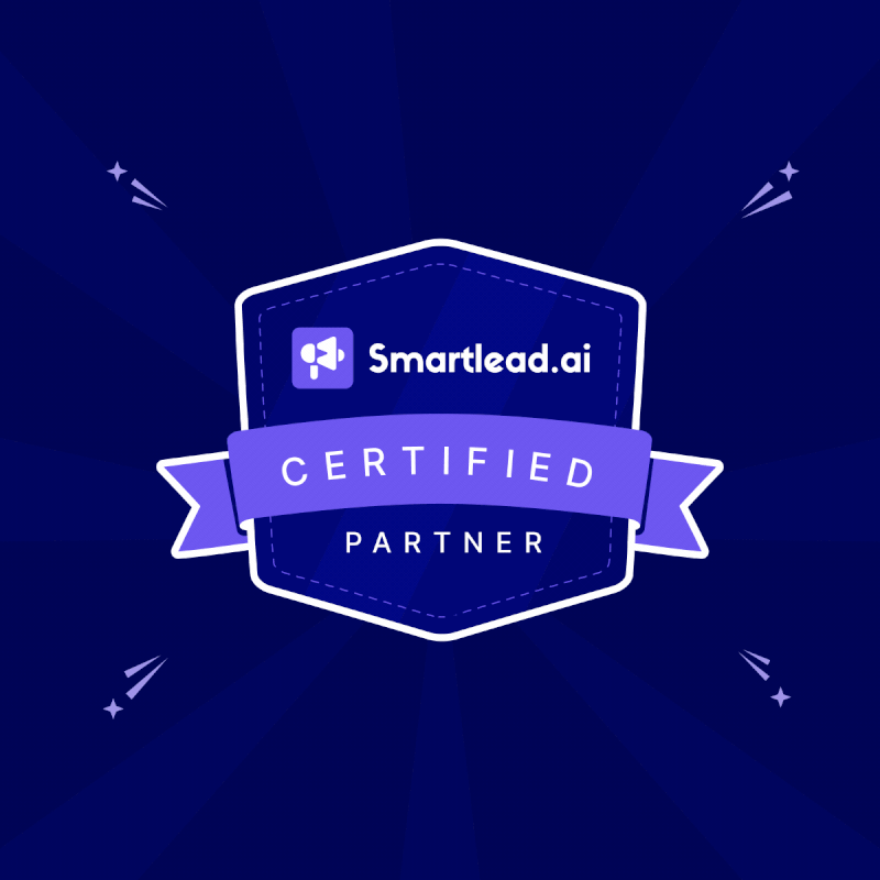 Smartlead Certified Partner badge