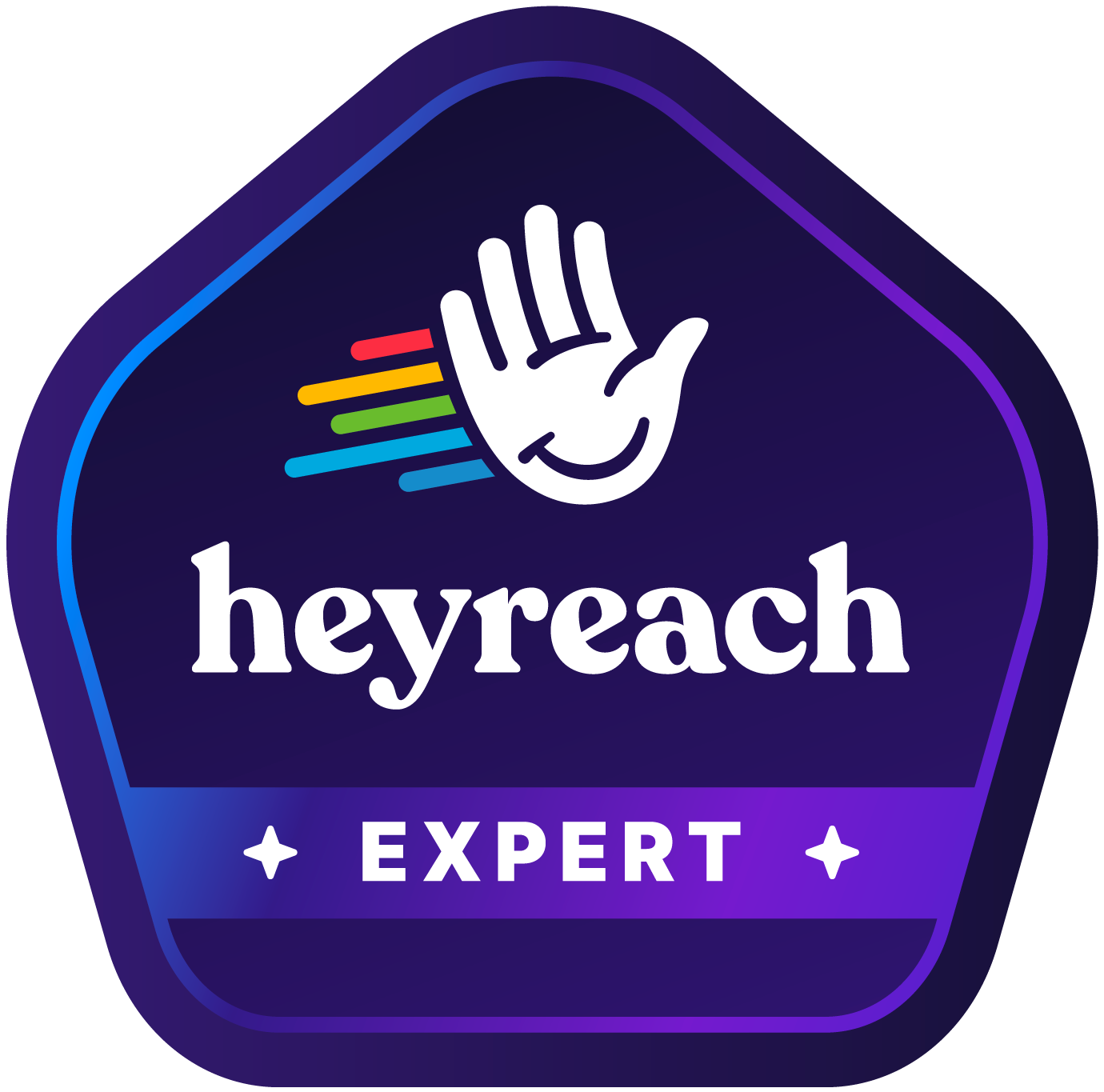 HeyReach Expert badge